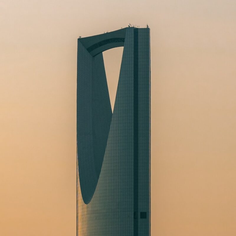 Kingdom Centre in Riad, Saudi-Arabien